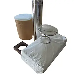 Pack d'installation pour four à bois "L'Élémentaire Mini" Ephrem, isolation + conduit inox complet