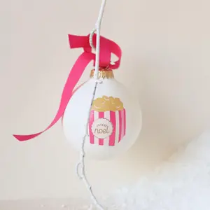 Boule de Noël Popcorn Noël Gourmand
