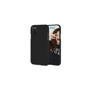 JAYM - Coque Silicone Soft Feeling Noire pour Samsung Galaxy A21S Finition Silicone Toucher Ultra Doux