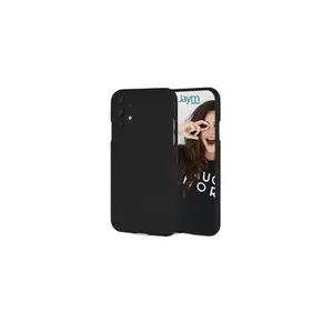 JAYM - Coque Silicone Soft Feeling Noire pour Samsung Galaxy A32 5G Finition Silicone Toucher Ultra Doux
