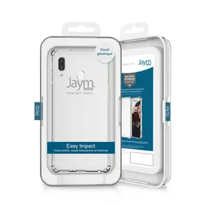 JAYM - Coque Renforcée pour Samsung Galaxy S21 FE - Souple et résistante - Certifiée 2 Métres de chute - Transparente
