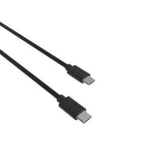Câble iPhone / Galaxy / Google - USB-C vers Type-C 3A - 1,5 mètres - Collection POP - Noir