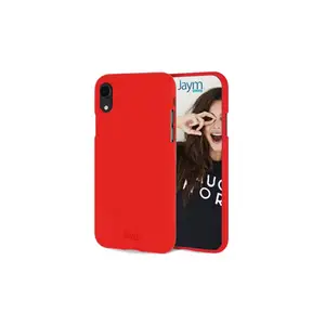 JAYM - Coque Silicone Soft Feeling Rouge pour Xiaomi MI 11 Lite 4G / 5G Finition Silicone Toucher Ultra Doux
