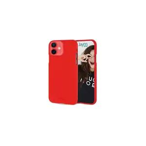 JAYM - Coque Silicone Soft Feeling Rouge pour Apple iPhone 13 Pro Finition Silicone Toucher Ultra Doux