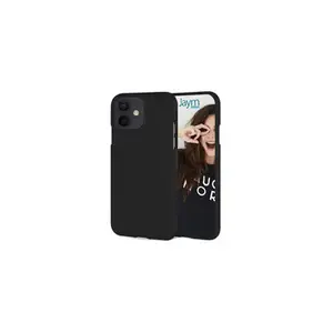 JAYM - Coque Silicone Soft Feeling Noire pour Apple iPhone 13 Pro Finition Silicone Toucher Ultra Doux