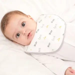 Lot de 7 bavoirs de naissance Cool Zen