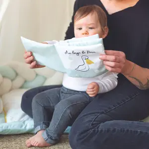 Livre d'éveil en tissu Au large de Nova