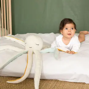 Grande peluche Poulpie pieuvre Au Large de Nova (60 cm)