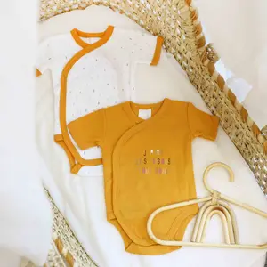 Lot de 2 bodies Alphabet (naissance)
