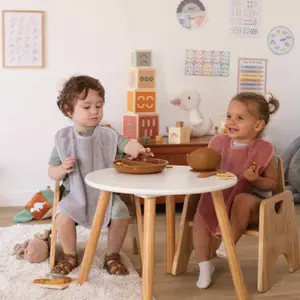 Bavoir maternelle en éponge Rose