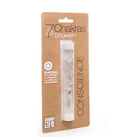 Recharge Quartz blanc pour douchette Tubo conscience 7ChakrasShower Change your life