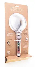 Douchette 1 jet Harmonie 12 cm 7ChakrasShower Change your life