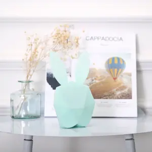 Réveil connecté lapin Cutie Clock Turquoise