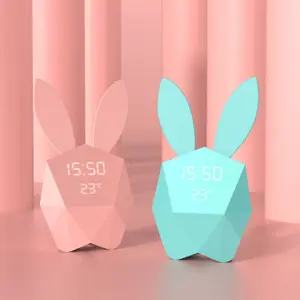 Réveil connecté lapin Cutie Clock Pink
