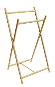 Tréteau porte-serviettes bambou naturel Equipstore Création