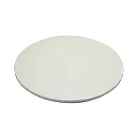 Dessous de plat rond en céramique moucheté blanc Bohémia Box & Beyond