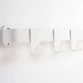 Barre murale de cuisine coloris blanc l. 60 cm
