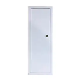 Armoire à pharmacie murale verrouillable en métal blanc l.20 x H.60 x P.30 cm, Equipstore Création