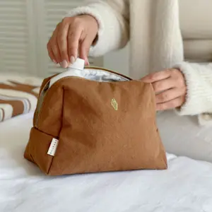 Trousse de toilette Jade Camel