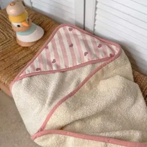 Cape de bain Tea Candy Cane (80 x 80 cm)
