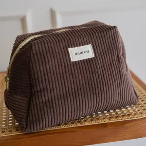 Trousse de toilette Jade Velours Chocolat