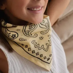 Petit foulard Oscar Bandana Milk (50 x 50 cm)
