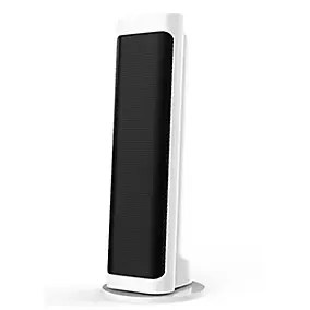 Chauffage mobile soufflant céramique 2000W Optimeo – oscillant, télécommande, minuterie 8h, thermostat digital, idéal pièce jusqu’à 20 m²