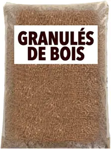 Granulés de bois DINplus - Sac de 15 kg