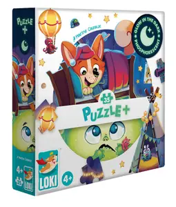 Puzzle+ 35 pièces : LOKI et le monstre sous le lit