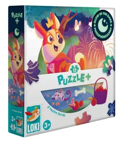 Puzzle+ 12 pièces : LOKI regarde le feu d'artifice
