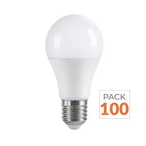 Ampoule LED E27 18W 220V A70 - Pack de 100 - Blanc Froid 6000K - 8000K