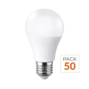 Ampoule LED E27 20W 220V A80 - Pack de 50 - Blanc Chaud 2300K - 3500K