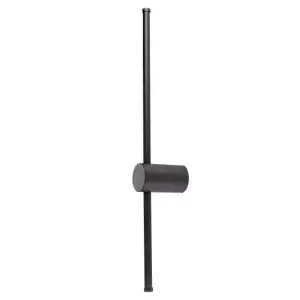 Applique Murale Design Tube Intérieur LED 16W Noir - Blanc Neutre 4000K - 5500K