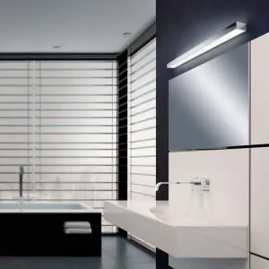 Applique Murale LED SMD 9W IP44 Noir - Blanc Neutre 4000K - 5500K