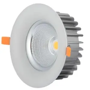 Spot LED Encastrable COB Rond 60W - Blanc Froid 6000K - 8000K