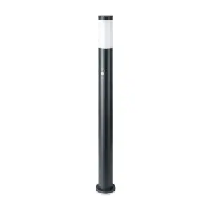 Borne Extérieur Anthracite avec Détecteur 110cm IP44 pour Ampoule E27