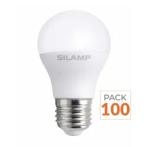 Ampoule LED E27 8W 220V G45 300° - Pack de 100 - Blanc Neutre 4000K - 5500K
