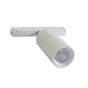 Spot LED sur Rail Magnétique 48V 7W Orientable BLANC - Blanc Neutre 4000K - 5500K