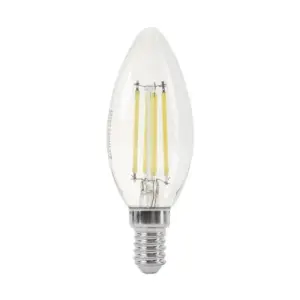 Ampoule LED E14 Filament 4W C35 Dimmable - Blanc Chaud 2300K - 3500K