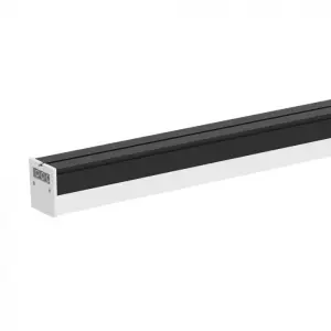 Réglette Linéaire Fine Interconnectable 120cm 40W Noir - Blanc Neutre 4000K - 5500K
