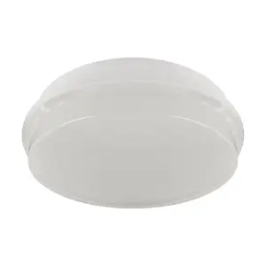 Plafonnier Étanche pour Ampoule E27 Blanc Opaque