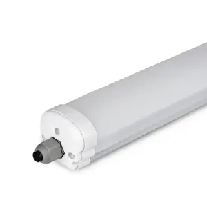 Réglette LED étanche 120cm 36W IP65 120lm/W Interconnectable - Blanc Froid 6000K - 8000K