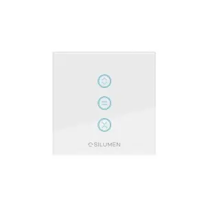 Interrupteur pour Volet Roulant Connecté Wifi Tactile Blanc