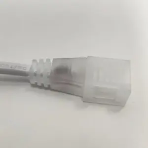 Connecteur Électrique pour Ruban LED 24V/220V Silicone 10x10mm