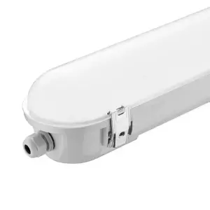 Réglette LED Étanche 120cm 36W 125lm/W IP65 avec Détecteur Intégré - Blanc Froid 6000K - 8000K