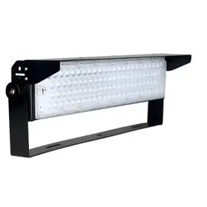 Projecteur LED Puissant Industriel 250W 170lm/W IP66 Noir Orientable - Blanc Neutre 4000K - 5500K