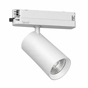 Spot LED sur Rail COB Triphasé 10W 36° Blanc Philips - Garantie 5 ans - Blanc Neutre 4000K - 5500K