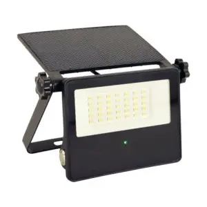 Projecteur Solaire LED 10W avec détecteur de mouvement - Blanc Froid 6000K - 8000K