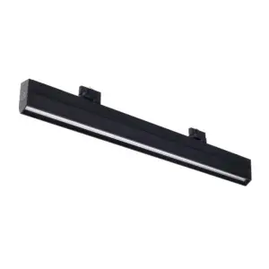 Spot LED sur Rail Linéaire Triphasé 90cm 40W Noir Garantie 5 ans - Blanc Neutre 4000K - 5500K