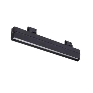 Spot LED sur Rail Linéaire Triphasé 60cm 30W Noir Garantie 5 ans - Blanc Neutre 4000K - 5500K